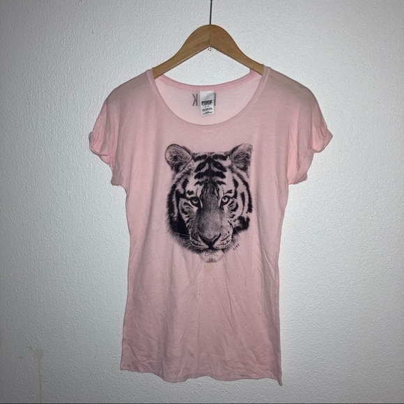 Pink Victoria’s  Secret Tiger Tee Shirt S - Picture 5 of 5